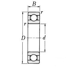 6205-2RS Diepgroefkogellager