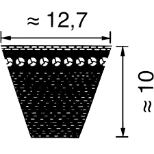 XPA 1582 V-belt super XE power