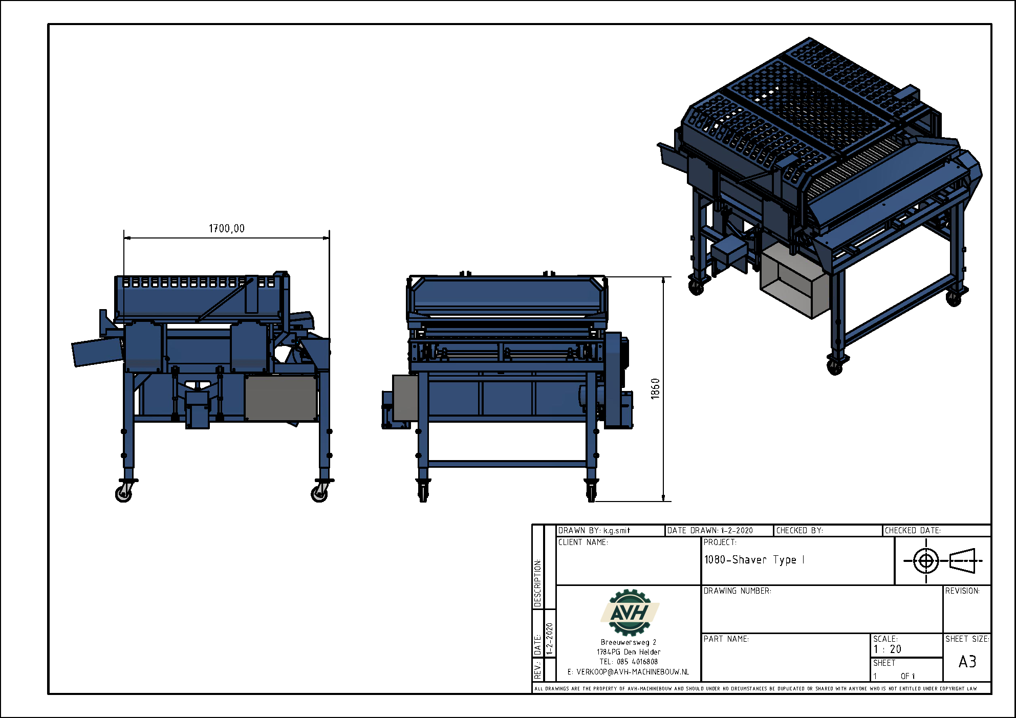 Lelieshaver AVHLS 1300